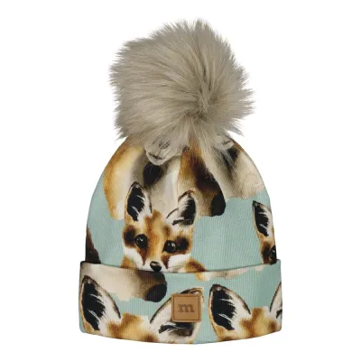 Metsola FOX MISTY BLUE RIB BEANIE -PIPO - 5-6Y, kuva 1 / 1