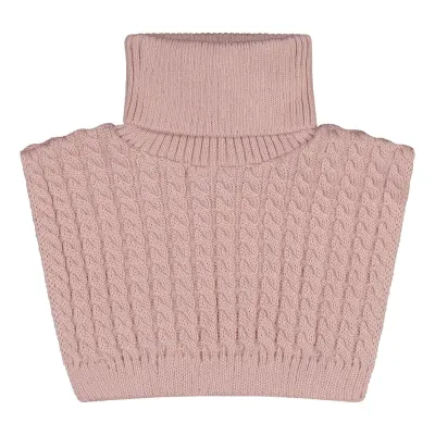 Metsola MERINO CABLE NECK WARMER -KAULURI | HEARTY PINK - 1-3Y, kuva 1 / 1