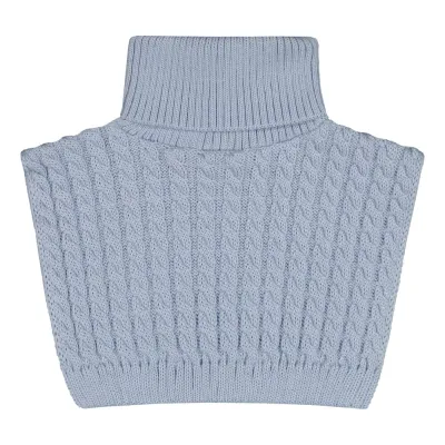 Metsola MERINO CABLE NECK WARMER -KAULURI | COOL BLUE - 4-7Y, kuva 1 / 1