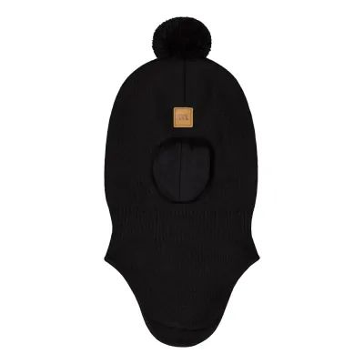 Metsola MERINO POM POM HELMET -KYPÄRÄMYSSY | BLACK - 3-4Y, kuva 1 / 1