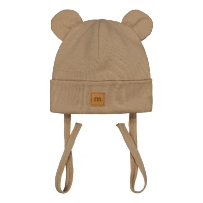 Metsola MERINO RIB BEAR BABY BEANIE -PIPO | MUDDY BOOTS - 2-6M, kuva 1 / 1