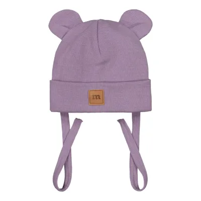 Metsola MERINO RIB BEAR BABY BEANIE -PIPO | LAVENDER - 2-6M, kuva 1 / 1