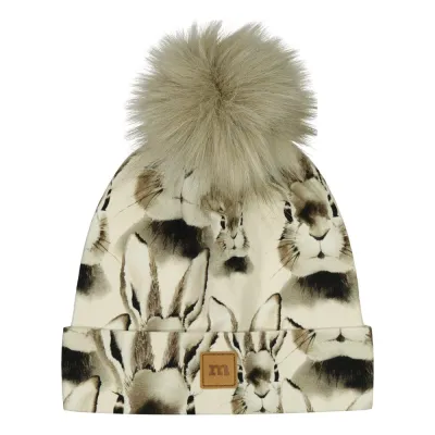 Metsola BUNNY NATURAL BEANIE -TUPSUPIPO - 3-4Y, kuva 1 / 1