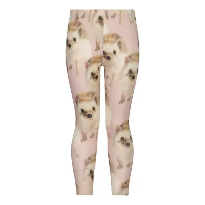 Black Friday BF HEDGEHOG PINK RIB -LEGGINGSIT - 86/92, kuva 1 / 1