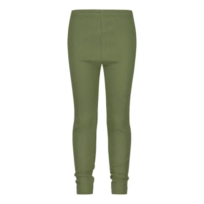Black Friday BF RIB -LEGGINGSIT | JUNGLE GREEN - 110/116, kuva 1 / 1