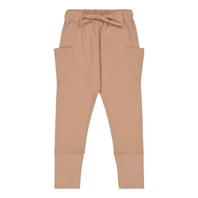 What A Wonderful World POCKET PANTS -COLLEGEHOUSUT | CHOCO - 134/140, kuva 1 / 1
