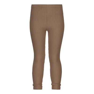 What A Wonderful World HEAVY RIB -LEGGINGSIT | CHOCO - 134/140, kuva 1 / 1