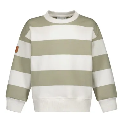What A Wonderful World STRIPED OVERSIZE -COLLEGEPAITA | MILKY PEAR-VANILLA - 122/128, kuva 1 / 1