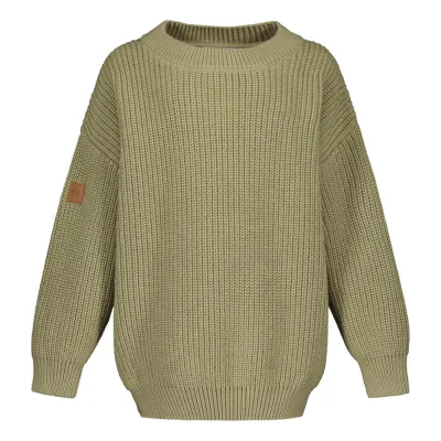 Flying Moments KNIT JUMPER -PUUVILLANEULE | MILKY PEAR - 122/128