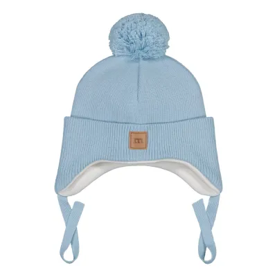 Flying Moments BABY POM POM BEANIE -PUUVILLAPIPO | MILKY BLUE - 0-2M, kuva 1 / 1