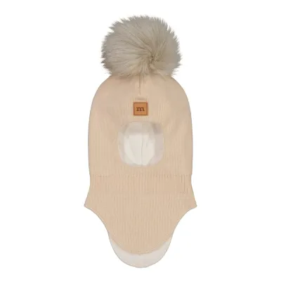 Flying Moments FUR POM POM HELMET -KYPÄRÄMYSSY | COOKIE - 1-2Y, kuva 1 / 1