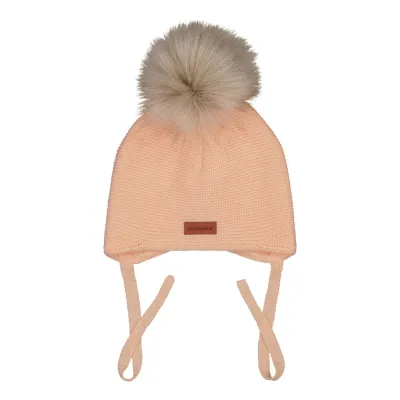 Flying Moments MINI CRYSTAL HAT -PUUVILLAPIPO | MILKY PEACH - 6-12M, kuva 1 / 1