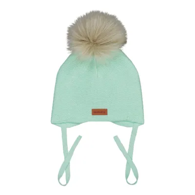 Flying Moments MINI CRYSTAL HAT -PUUVILLAPIPO | MILKY MINT - 0-2M, kuva 1 / 1