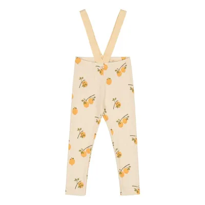 Dancing With Colours ORANGE BLOSSOM RIB BRACE PANTS -HENKSELIHOUSUT | VANILLA - 98/104, kuva 1 / 1