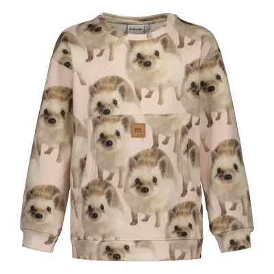 Dancing With Colours HEDGEHOG SOFT PINK POCKET -COLLEGEPAITA - 134/140, kuva 1 / 1