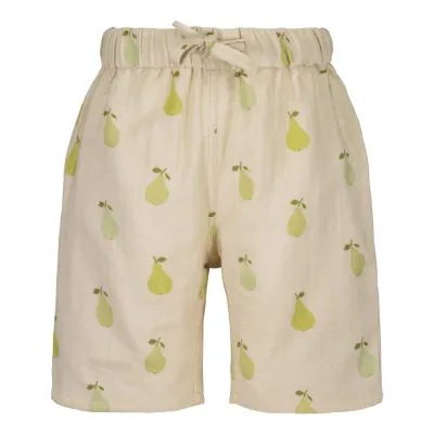 Hello Sunshine! MINI PEARS MUSLIN -SHORTSIT | SAND - 98/104