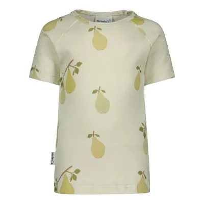 Hello Sunshine! PEAR GARDEN RIB -T-PAITA | PALE GREEN - 122/128, kuva 1 / 1