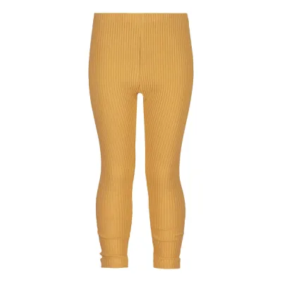 Love the Planet Heavy Rib -Leggingsit | Autumn Sun - 86/92, kuva 1 / 1