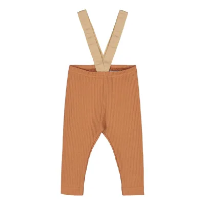 Love the Planet Heavy Rib Brace Pants -Henkselihousut | Peanut - 50/56, kuva 1 / 1