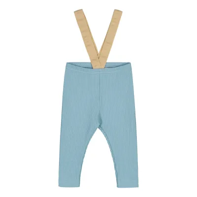 Love the Planet Heavy Rib Brace Pants -Henkselihousut | Cloudy Sky - 98/104, kuva 1 / 1
