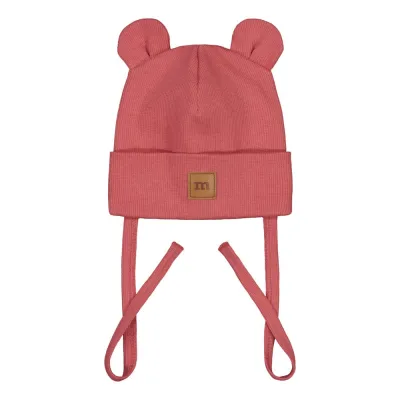 Love the Planet RIB BEAR BEANIE -PIPO | RASPBERRY - 0-2M, kuva 1 / 1
