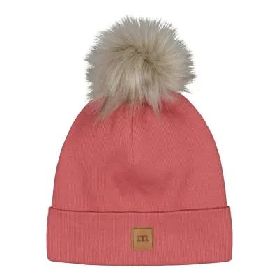 Love the Planet Rib Beanie -Tupsupipo | Raspberry - 3-4Y, kuva 1 / 1