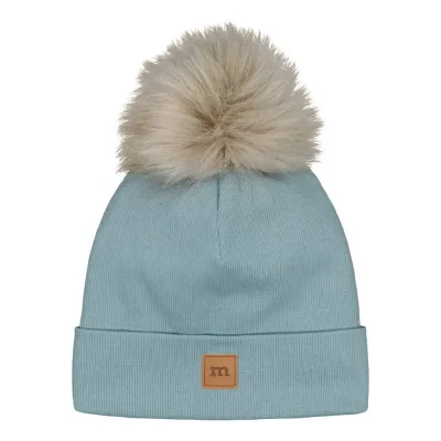 Love the Planet Rib Beanie -Tupsupipo | Cloudy Sky - 0-1Y, kuva 1 / 1