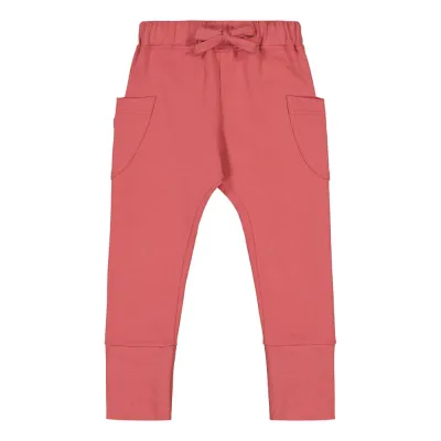 Love the Planet Pocket Pants -Collegehousut | Raspberry - 74/80, kuva 1 / 1