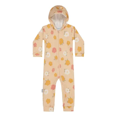Love the Planet Be My Friend Rib Playsuit -Haalari | Sand - 62/68, kuva 1 / 1