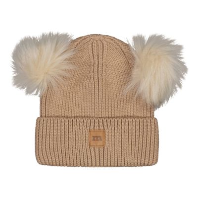 Little Things in Life Double Pom Pom -Merinovillapipo | Peanut Butter - 1-3Y