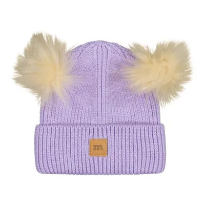 Little Things in Life Double Pom Pom -Merinovillapipo | Icy Lilac - 1-3Y, kuva 1 / 1
