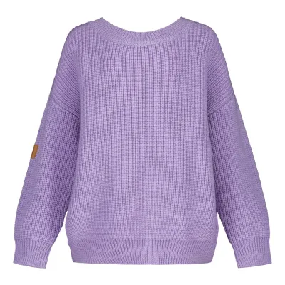 Little Things in Life Knit Jumper -Lasten Merinovillaneule | Icy Lilac - 122/128, kuva 1 / 1