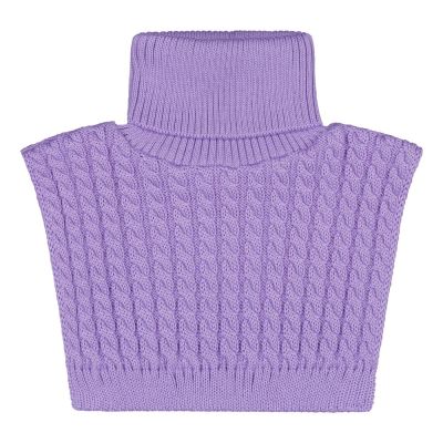 Little Things in Life Cable-Merinovillakauluri, Palmikko | Icy Lilac - 1-3Y