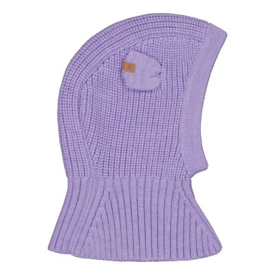 Little Things in Life Bear Knit -Merinovilla Kypärämyssy | Icy Lilac - 0-1Y