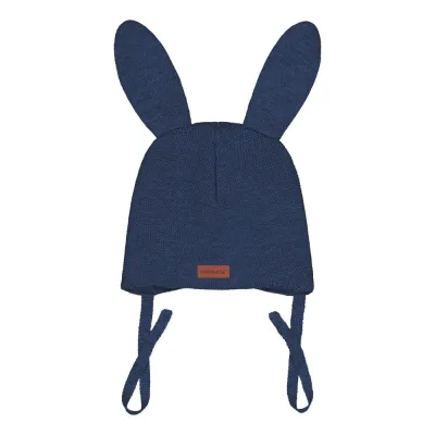 Little Things in Life Bunny Hat -Merinovillapipo | Night Sky - 6-12M, kuva 1 / 1
