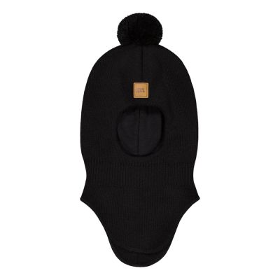 Little Things in Life Pom Pom Helmet -Kypärämyssy, Merinovilla | Black - 6-12M