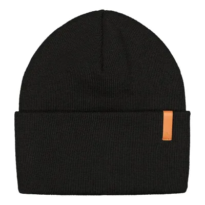 Happy Hearts Chilly Beanie -Merinovillapipo | Black - 5-6Y, kuva 1 / 1