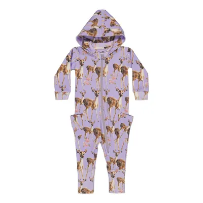 Kings of the Forest Cute Bambi -Jumpsuit | Icy Lilac - 98/104, kuva 1 / 1
