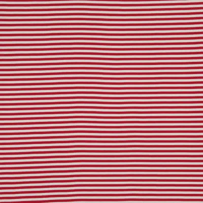 Kangaskarkelot Striped Rib 2X2 2M | Poppy/Creamy, kuva 1 / 1