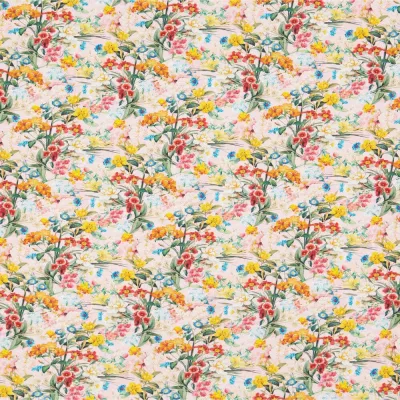 Kangaskarkelot Viskoosi Flower Power 1M, kuva 1 / 1