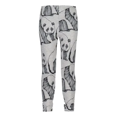 Black Friday Bf Panda -Leggingsit | Grey Melange - 122/128, kuva 1 / 1