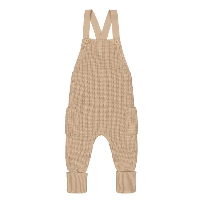 Universum Cotton Knit Dungarees -Lappuhaalari | Moonlight - 74/80, kuva 1 / 1