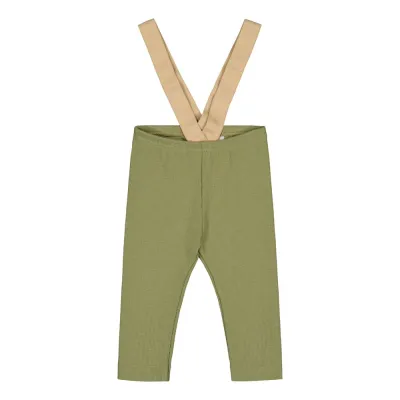 Happy Heroes Rib Brace Pants -Henkselihousut | Pistachio - 74/80, kuva 1 / 1