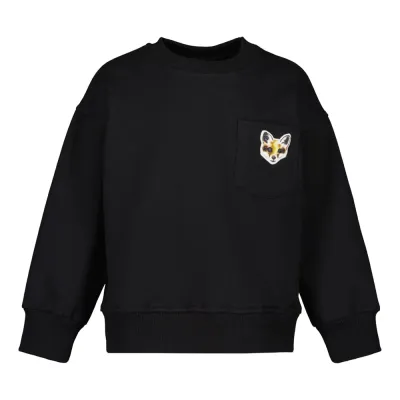 Father's Day Oversize -Lasten Collegepaita | Black - 110/116, kuva 1 / 1