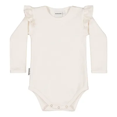 Made of Dreams Rib Frilla -Body | Creamy - 80, kuva 1 / 1