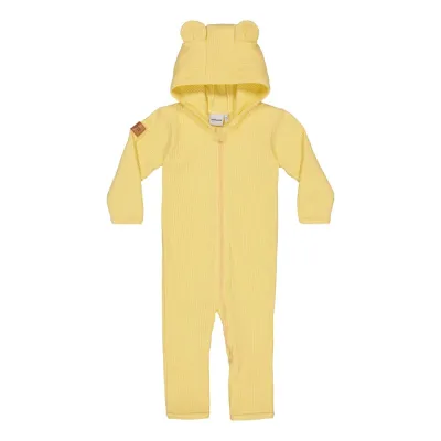 What A Wonderful World HEAVY RIB BEAR PLAYSUIT -HAALARI | MELLOW YELLOW - 74/80, kuva 1 / 1