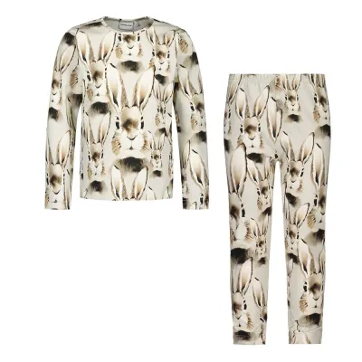 Klassikot BUNNY GREY -PYJAMA - 110/116