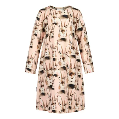Klassikot Bunny Pink -Yömekko - 122/128, kuva 1 / 1
