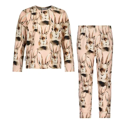 Klassikot BUNNY PINK -PYJAMA - 122/128, kuva 1 / 1