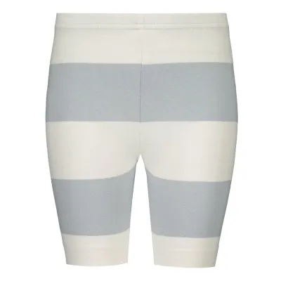 Sunny Sailors STRIPED BIKER -SHORTSIT | MILKY BLUE - VANILLA - 122/128, kuva 1 / 1